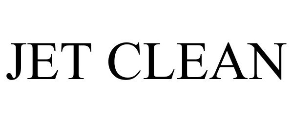 Trademark Logo JET CLEAN