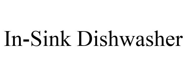  IN-SINK DISHWASHER