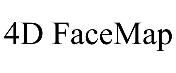 Trademark Logo 4D FACEMAP