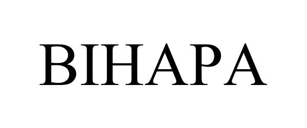 Trademark Logo BIHAPA
