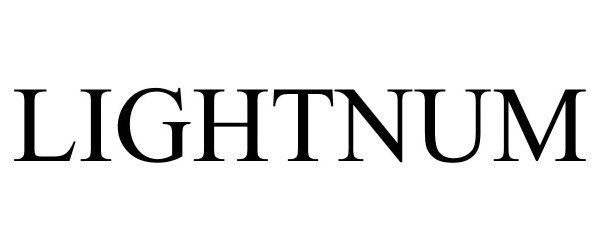 Trademark Logo LIGHTNUM