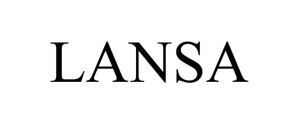 Trademark Logo LANSA