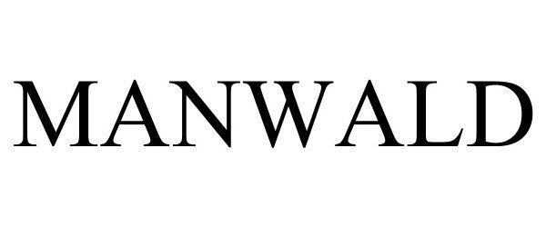 Trademark Logo MANWALD