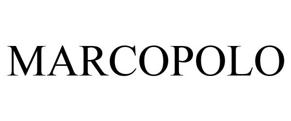 Trademark Logo MARCOPOLO
