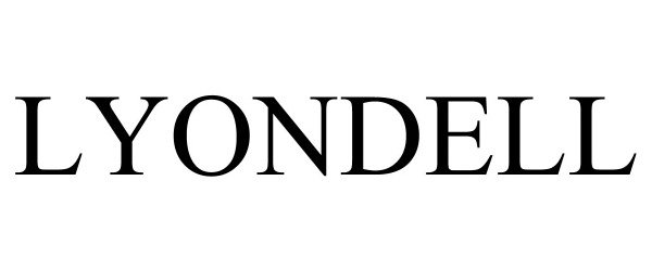 Trademark Logo LYONDELL