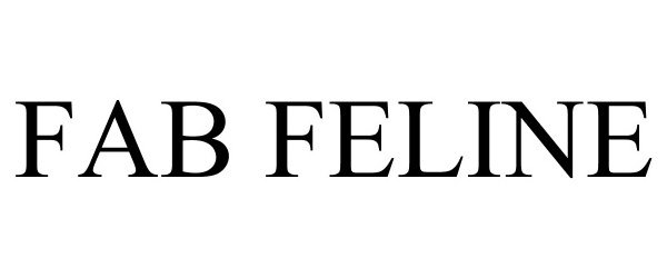Trademark Logo FAB FELINE
