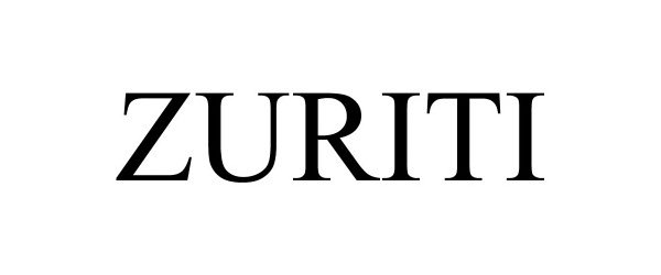Trademark Logo ZURITI