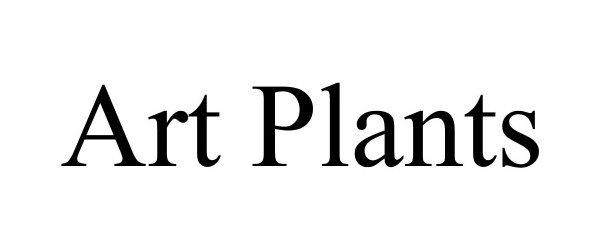 Trademark Logo ART PLANTS