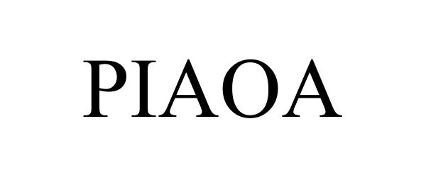 Trademark Logo PIAOA
