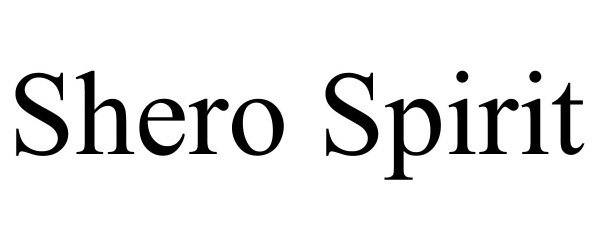 Trademark Logo SHERO SPIRIT