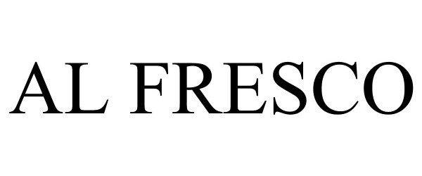 Trademark Logo AL FRESCO