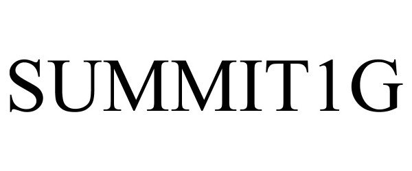 Trademark Logo SUMMIT1G