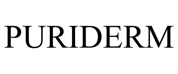 Trademark Logo PURIDERM