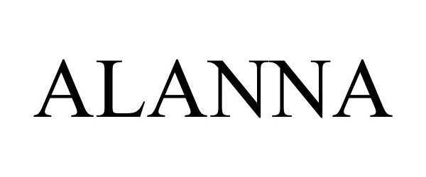 ALANNA - Alanna LLC Trademark Registration