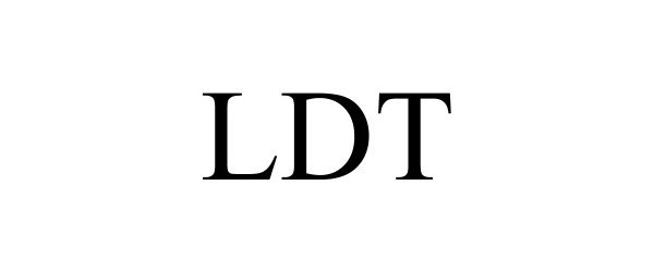Trademark Logo LDT