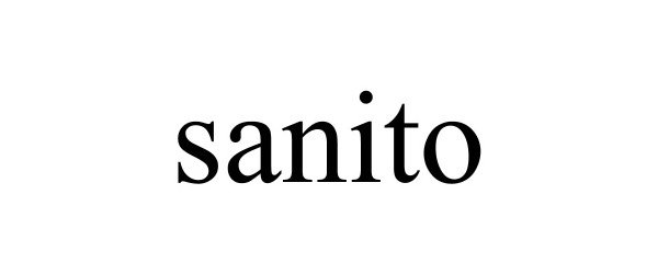 Trademark Logo SANITO