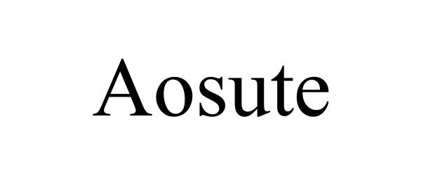 Trademark Logo AOSUTE