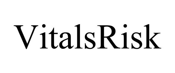 Trademark Logo VITALSRISK