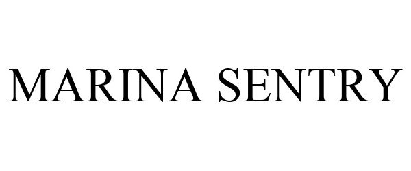 Trademark Logo MARINA SENTRY