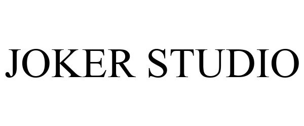 Trademark Logo JOKER STUDIO