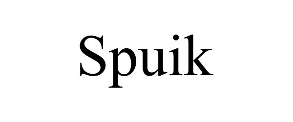 Trademark Logo SPUIK