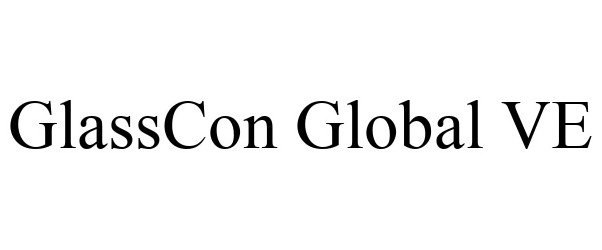 Trademark Logo GLASSCON GLOBAL VE