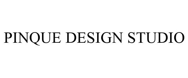 Trademark Logo PINQUE DESIGN STUDIO