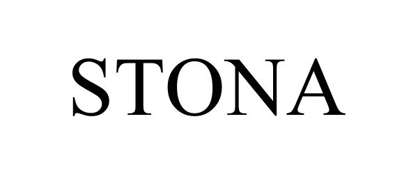 Trademark Logo STONA