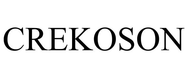 Trademark Logo CREKOSON