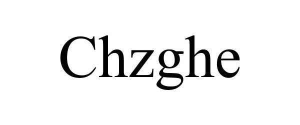 Trademark Logo CHZGHE