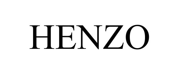 Trademark Logo HENZO