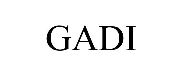 Trademark Logo GADI