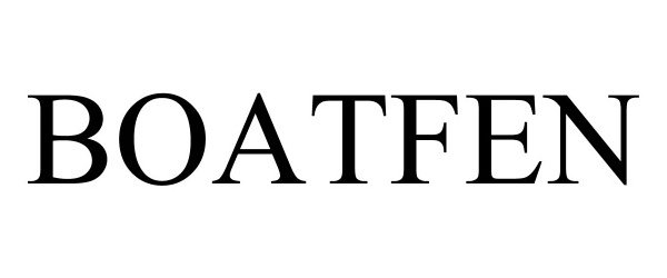 Trademark Logo BOATFEN