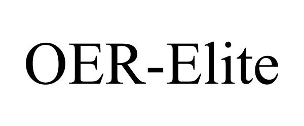Trademark Logo OER-ELITE