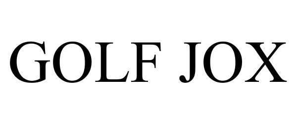  GOLF JOX