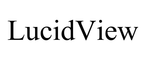 Trademark Logo LUCIDVIEW