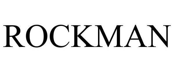 Trademark Logo ROCKMAN
