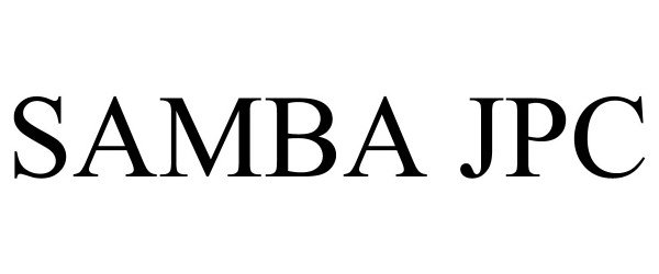 Trademark Logo SAMBA JPC