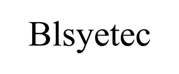 Trademark Logo BLSYETEC
