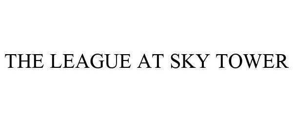 Trademark Logo THE LEAGUE AT SKY TOWER