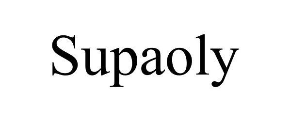 Trademark Logo SUPAOLY