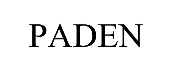 Trademark Logo PADEN