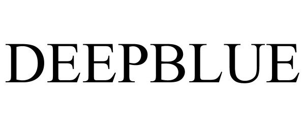 Trademark Logo DEEPBLUE