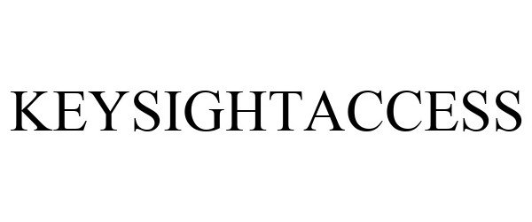 Trademark Logo KEYSIGHTACCESS