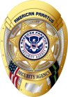 Trademark Logo AMERICAN PARATUS SECURITY AGENCY