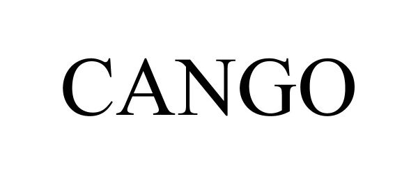 Trademark Logo CANGO