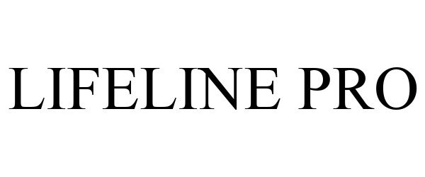 Trademark Logo LIFELINE PRO