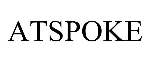 Trademark Logo ATSPOKE