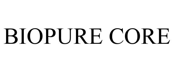 Trademark Logo BIOPURE CORE