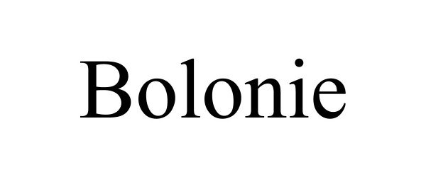  BOLONIE